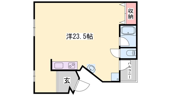 山陽姫路駅 徒歩10分 4階の物件間取画像